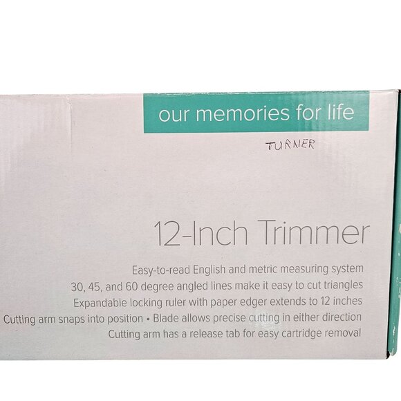 Our Memories For Life OMFL 12 Inch Paper Trimmer Expandable Ruler & Blades - Picture 3 of 8
